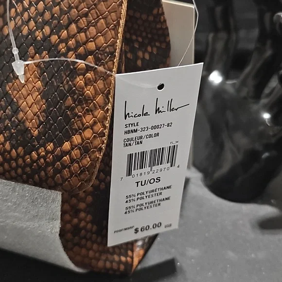 Nicole Miller Brown Crossbody Bag - Picture 3 of 8